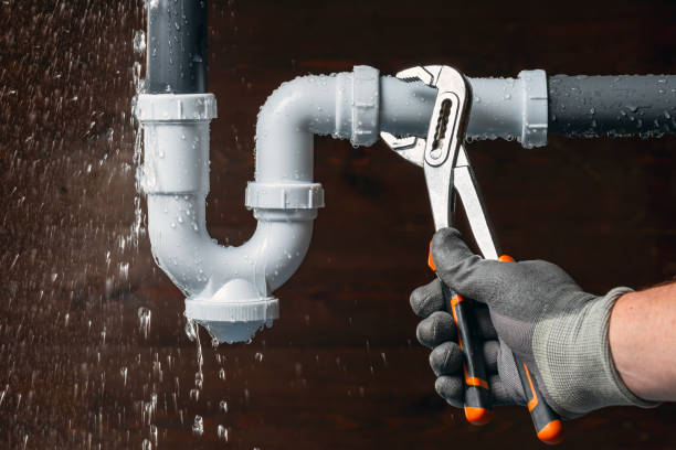 Professional Sewer Line Repair technician working in Redwood, NY
